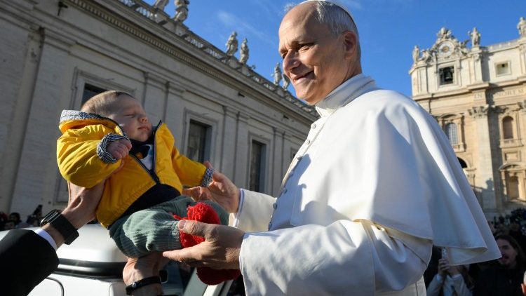 Il saluto ad un bambino