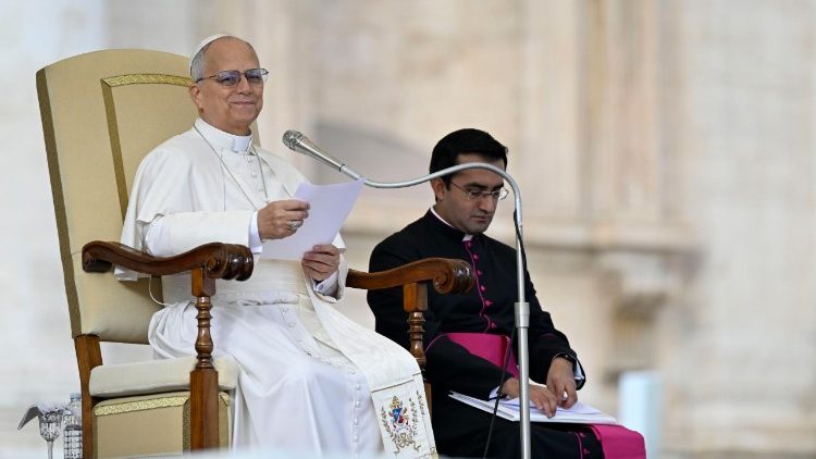 教皇レオ14世　2025年12月31日の一般謁見　バチカン・聖ペトロ広場