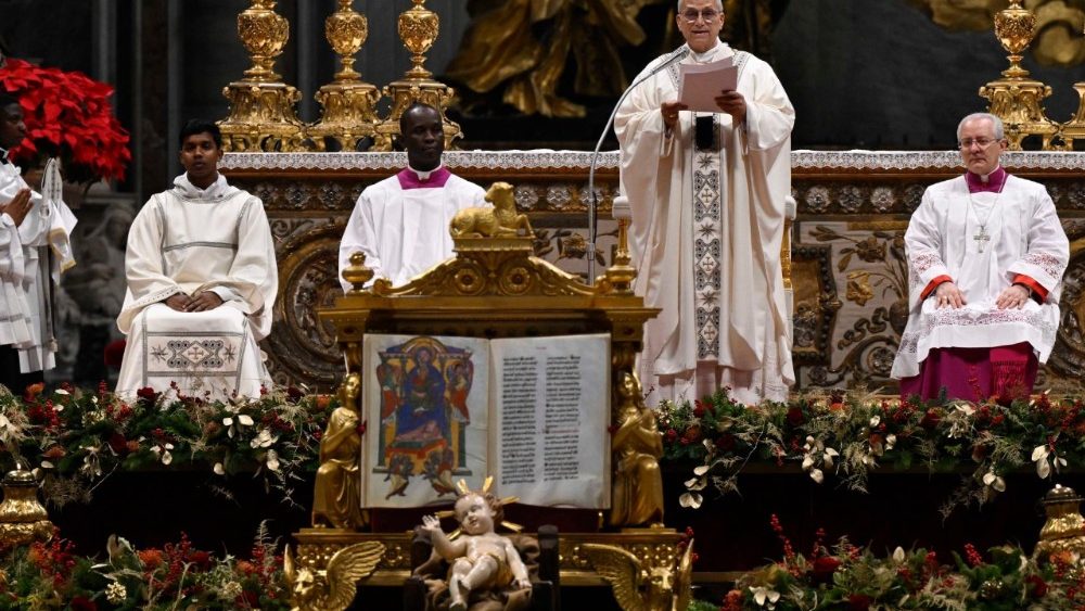 Sfânta Liturghie prezidată de papa Leon XIV în solemnitatea Preasfintei Fecioare Maria, Născătoare de Dumnezeu.