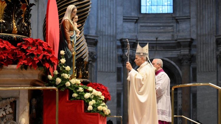 Oggi, 1 gennaio, la Chiesa celebra la Solennit&agrave; di Maria Santissima Madre di Dio.