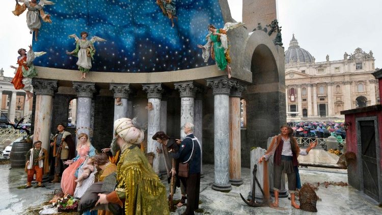 Jaslice na Trgu sv. Petra