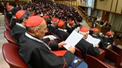 Participanți la consistoriul extraordinar din Aula Nouă a Sinodului