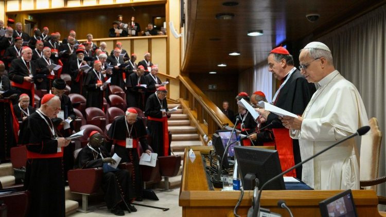 &Agrave; l'ouverture du consistoire, ce mercredi 7 janvier 2026.