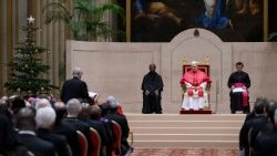 2026.01.09 Întâlnirea papei Leon al XIV-lea cu Corpul Diplomatic acreditat pe lângă Sfântul Scaun. 