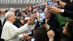 Baba Mtakatifu Leo XIV hivi karibuni alikutana na kuzungumza na vijana kutoka Jimbo kuu la Roma