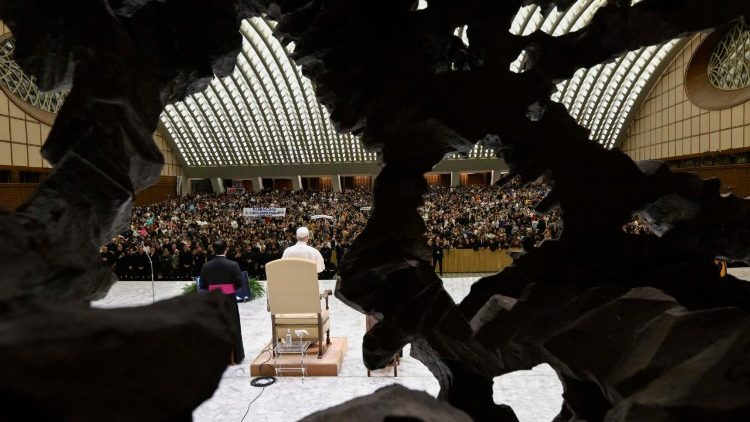 Il Papa in Aula Paolo VI