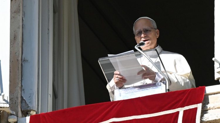 Papa Leone XIV all'Angelus