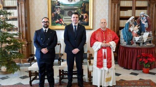 Papa recebe capit&atilde;es-regentes da Rep&uacute;blica de San Marino
