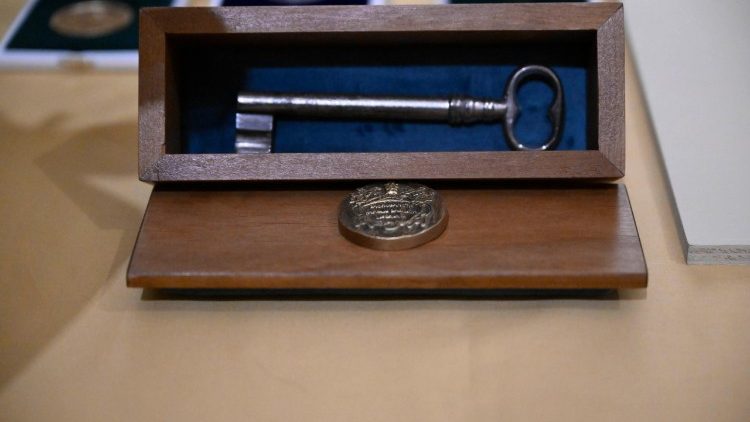 Rito muratura della Porta Santa della Basilica di Santa Maria Maggiore