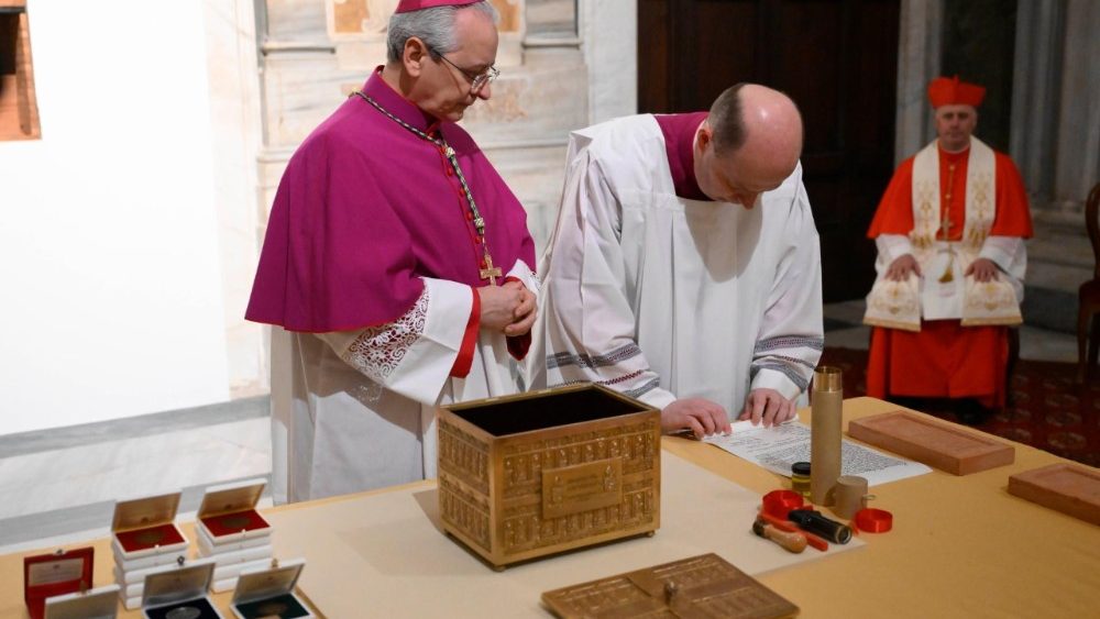 2026.01.13 Rito muratura della Porta Santa della Basilica di Santa Maria Maggiore