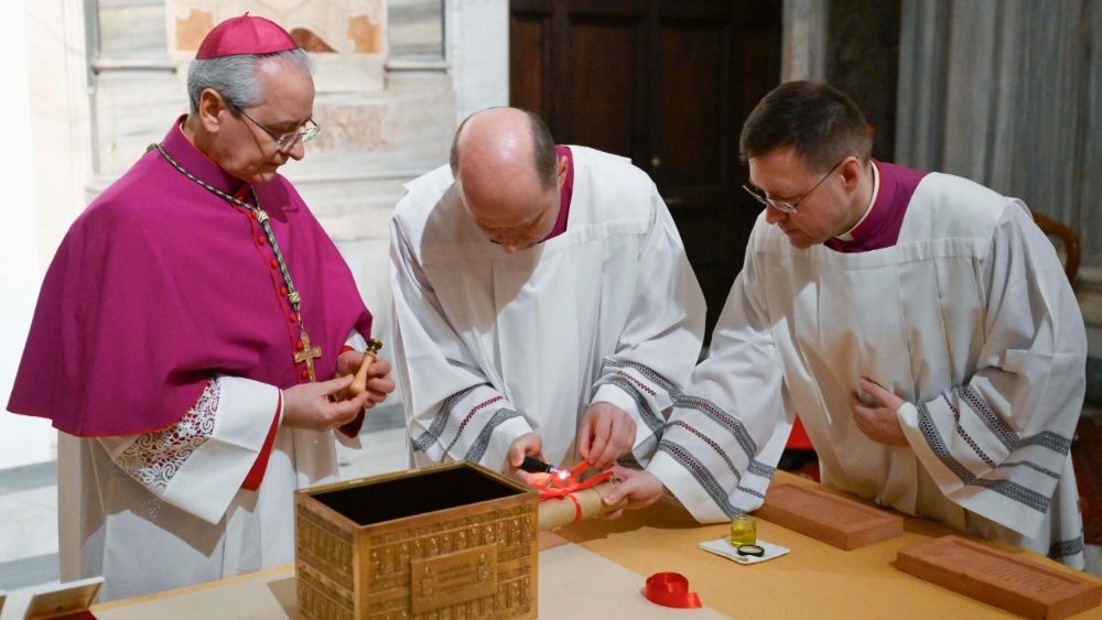 2026.01.13 Rito muratura della Porta Santa della Basilica di Santa Maria Maggiore