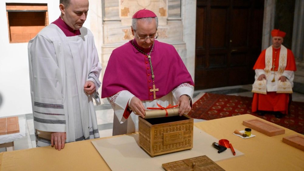 2026.01.13 Rito muratura della Porta Santa della Basilica di Santa Maria Maggiore