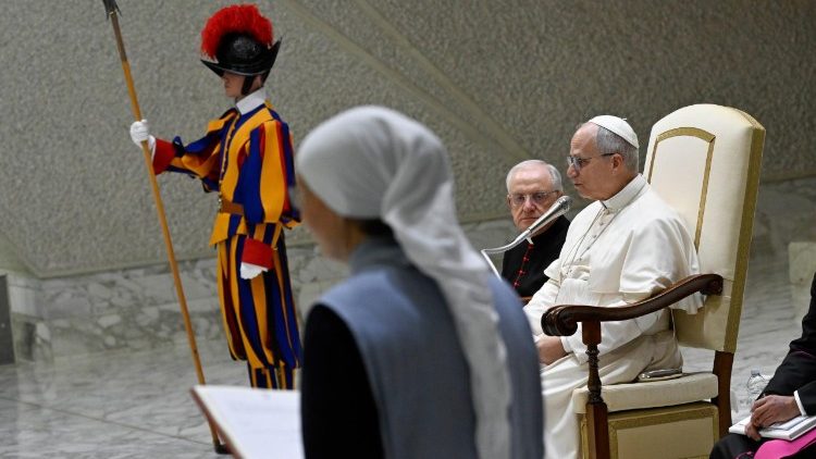 Un momento dell'udienza generale