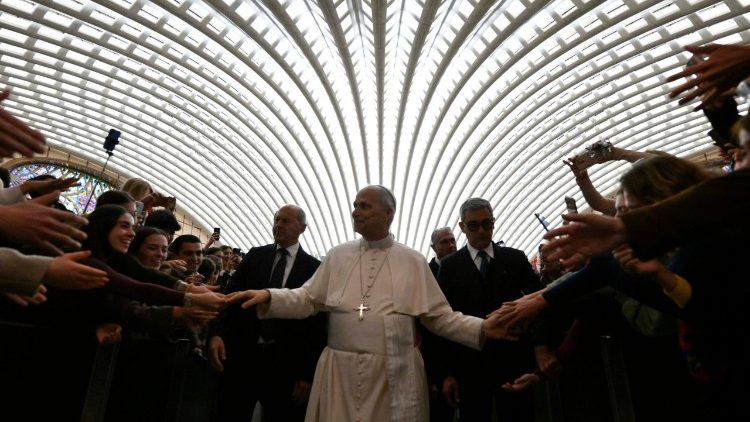  Pope Leo XIV at Wednesday General Audience