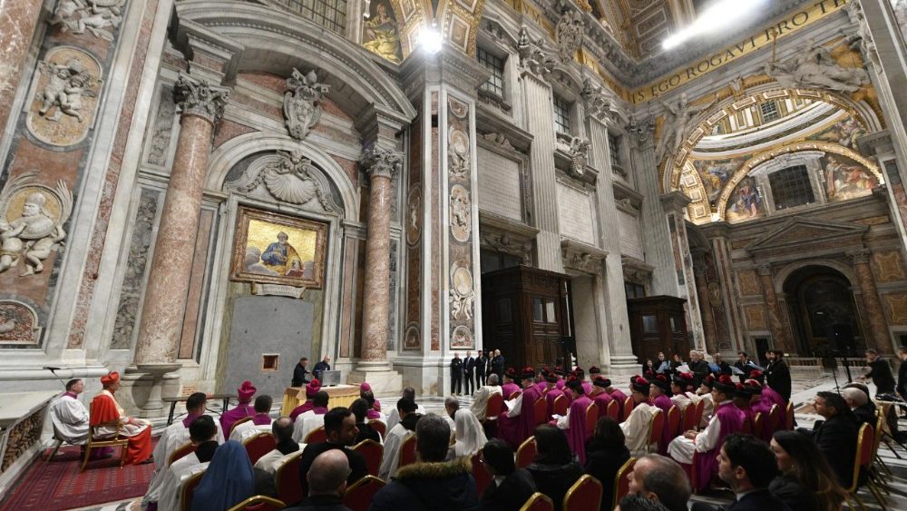 Sellado de la Puerta Santa de la Basílica de San Pedro, 16 de enero de 2026