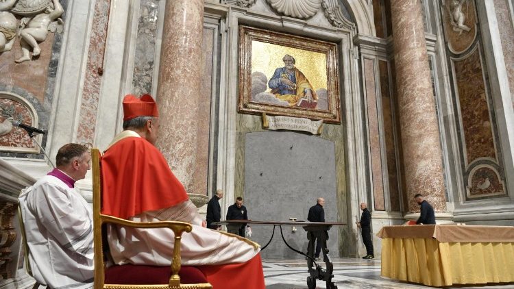 2026.01.16 Rito della Muratura della Porta Santa dell Basilica di San Pietro