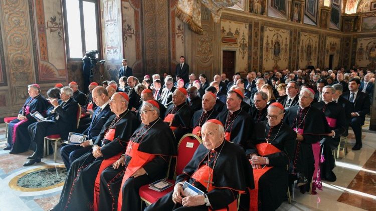 Il convegno della Pontificia Accademia Ecclesiastica nella Sala Ducale del Palazzo Apostolico