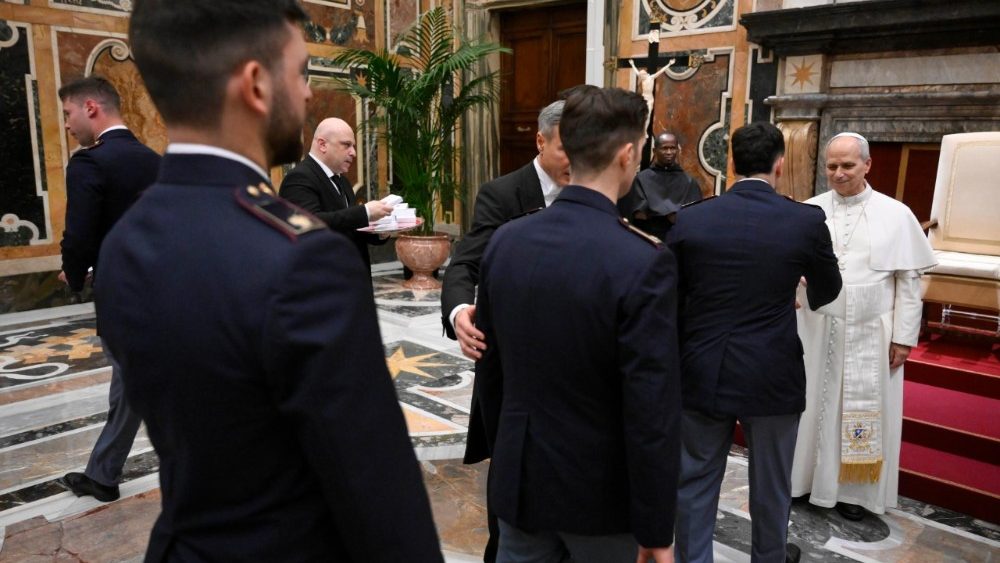 Аўдыенцыя для кіраўніцтва і супрацоўнікаў Інспекцыі грамадскай бяспекі 