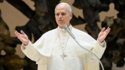 Le Pape Léon XIV lors de l’audience générale de ce mercredi 21 janvier 2026, en salle Paul VI.