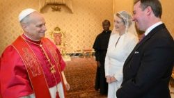 La Leon XIV, Altețele Lor Regale, Guillaume al V-lea și Stephanie de Luxemburg