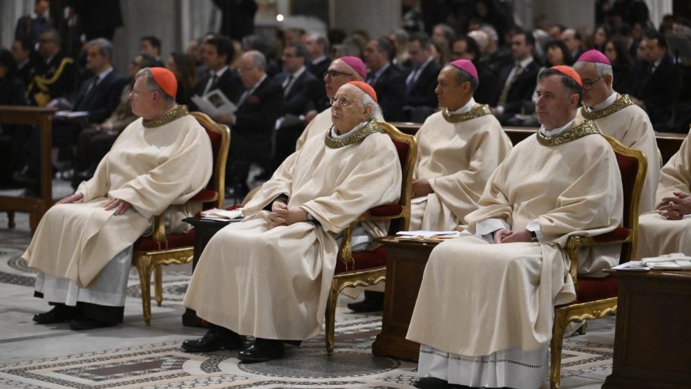 Un momento de la eucaristía en acción de gracias el viernes 23 de enero de 2026