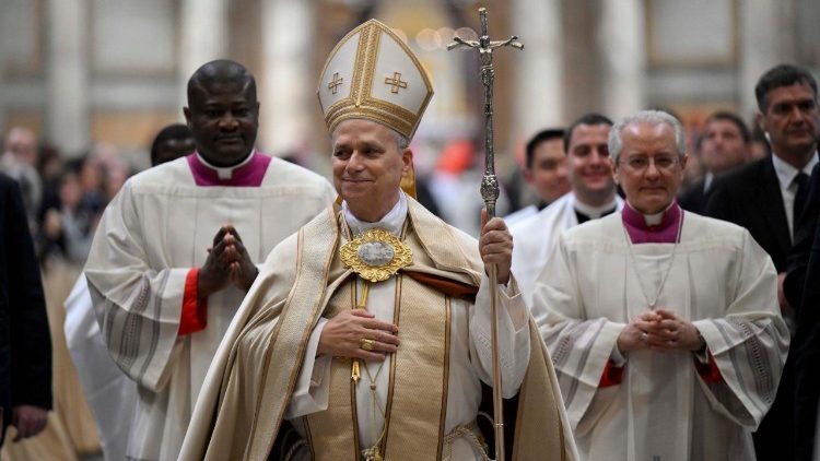 Papa na celebra&ccedil;&atilde;o das v&eacute;speras
