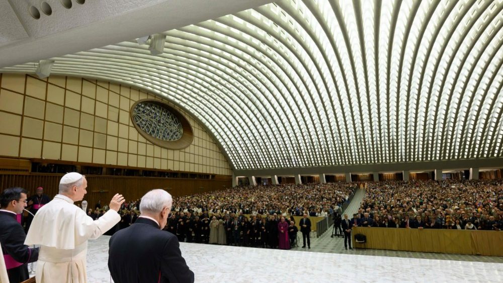 Papa Leoni XIV gjatë audiencës së përgjithshme, 28 janar 2026