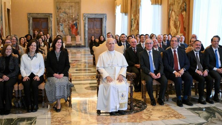 Les participants aux assemblées générales des consacrés du Regnum Christi reçus en audience au Vatican le jeudi 29 janvier 2026.