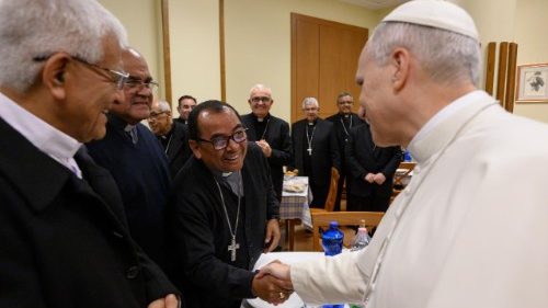 Rom: Papst besucht Perus Bisch&ouml;fe 