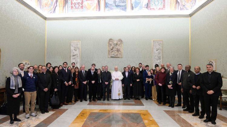 Leone XIV riceve in udienza i membri della Rete Mondiale di Preghiera del Papa