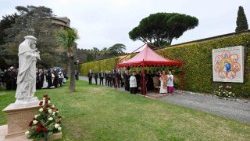 2026.01.31 Inaugurazione mosaico mariano, e statua di S. Rosa da Lima