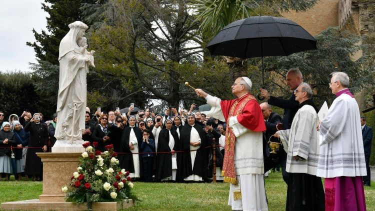 2026.01.31 Inaugurazione mosaico mariano, e statua di S. Rosa da Lima