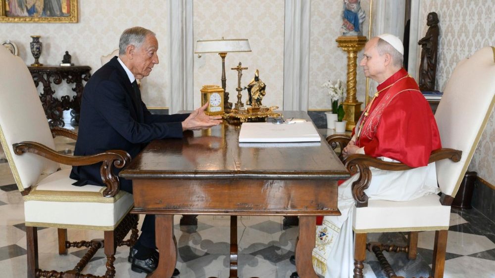 Візіт Прэзідэнта Партугаліі ў Ватыкан