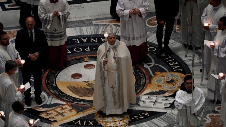 Die Messfeier im Petersdom