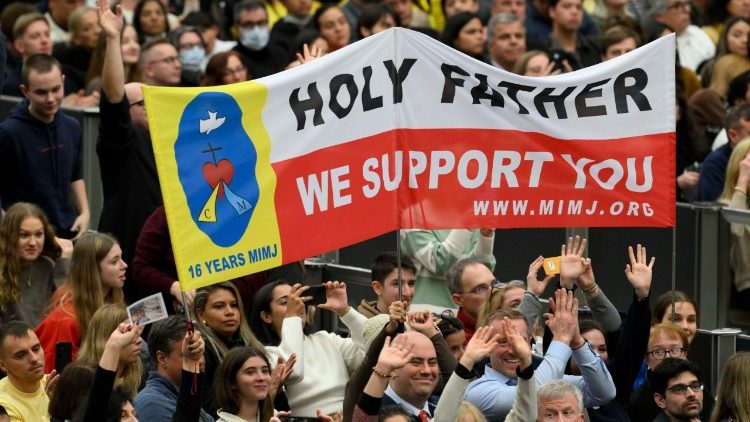 L'udienza generale in Aula Paolo VI