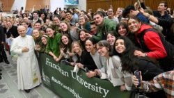 Leó pápa az audiencián