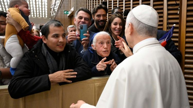 L'udienza generale in Aula Paolo VI
