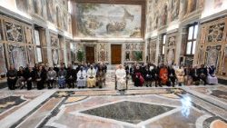 Påvens möte med "From Crisis to Care: Catholic Action for Children"