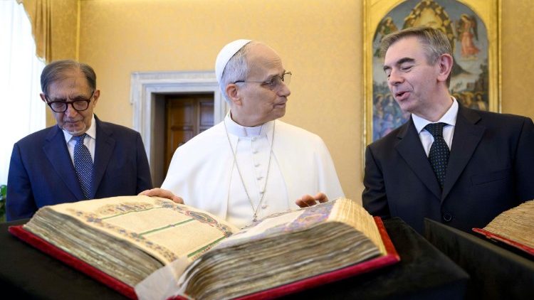 presentazione della Bibbia di Borso d'Este con la presenza del Presidente del Senato Ignazio La Russa