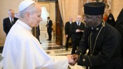 Леў XIV прыняў у Ватыкане маладых праваслаўных святароў і манахаў