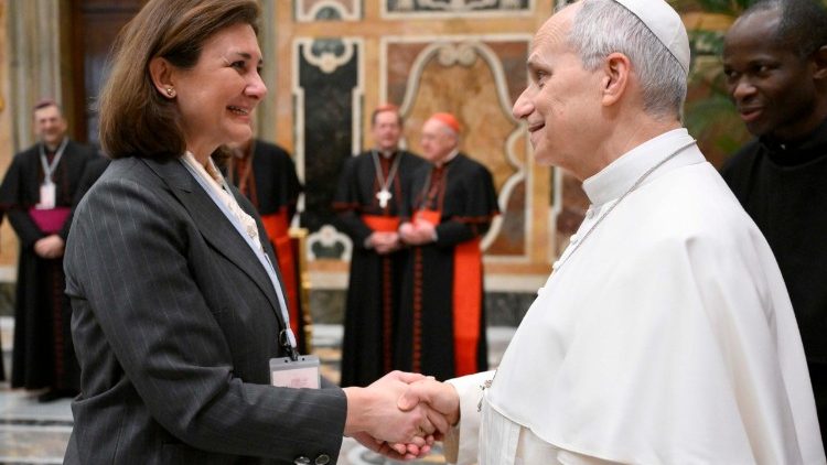 Setkání s účastníky plenárního zasedání Dikasteria pro laiky, rodinu a život, 6. 2. 2026