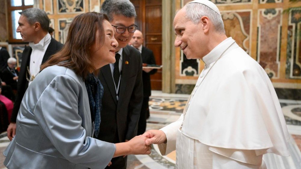 Аўдыенцыя для ўдзельнікаў пленарнай сесіі Дыкастэрыі па справах свецкіх, сям'і і жыцця
