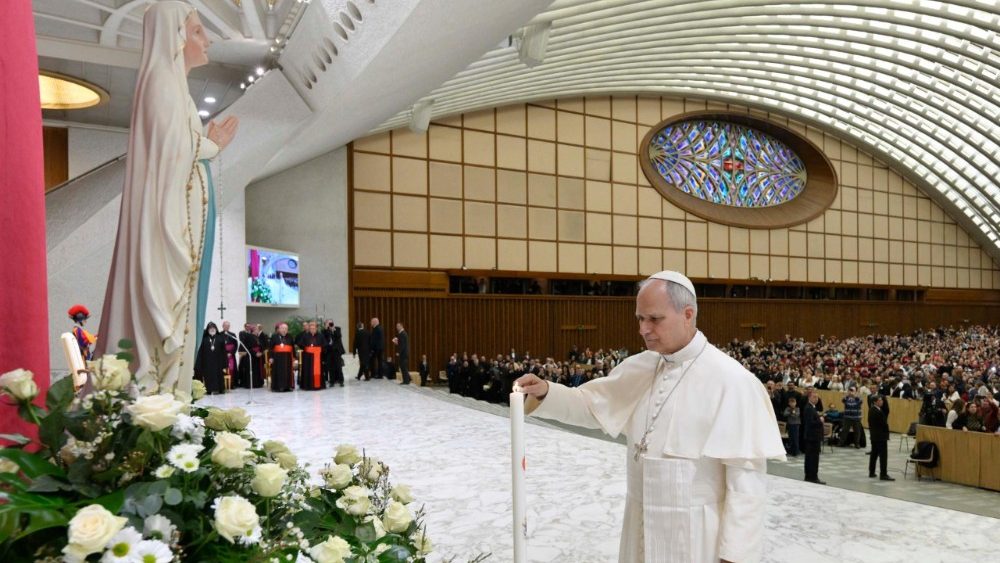 Падчас агульнай аўдыенцыі 11 лютага 2026 года