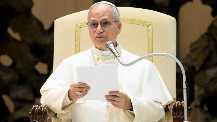 Der Papst bei der Generalaudienz am 11. Februar 2026