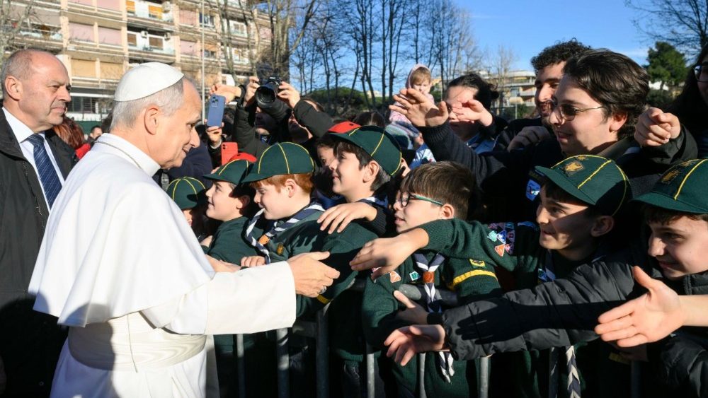 Пастырскі візіт у парафію Маці Божай Каралевы Супакою ў Остыі
