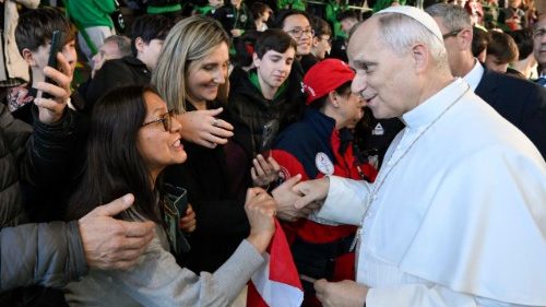 El Papa: La primera visita a una parroquia de mi nueva di&oacute;cesis