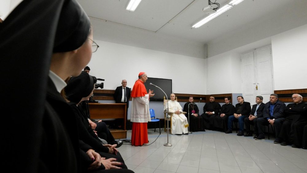 Пастырскі візіт у парафію Маці Божай Каралевы Супакою ў Остыі