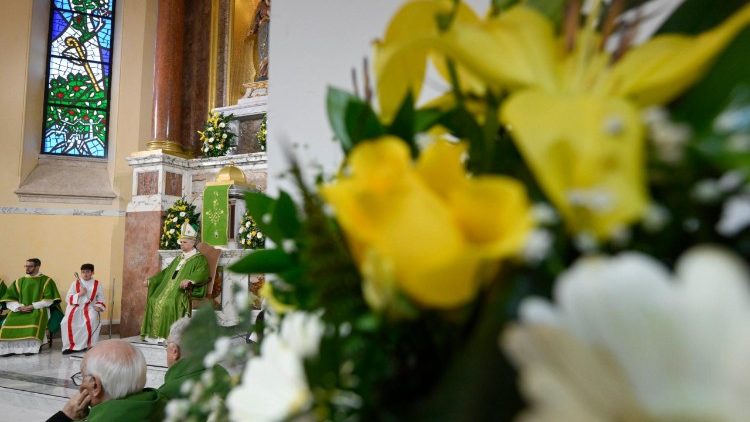 ጉስነታዊ ምብጻሕ ርእሰ ሊቃነ ጳጳሳት ናብ ቍምስና ሊዶ ኦስቲያ