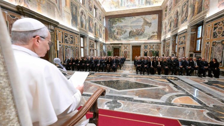 Die Audienz im Vatikan