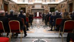 Папата с префектите на Италианската република